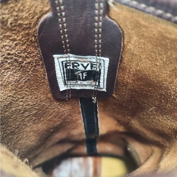 Frye Brown Leather Women's Boots - Picture 11 of 11
